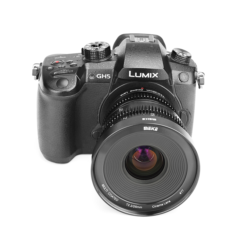 Meike MK 25mm T2.2 Manual Focus Cinema Lens for Sony E-MOUNT  